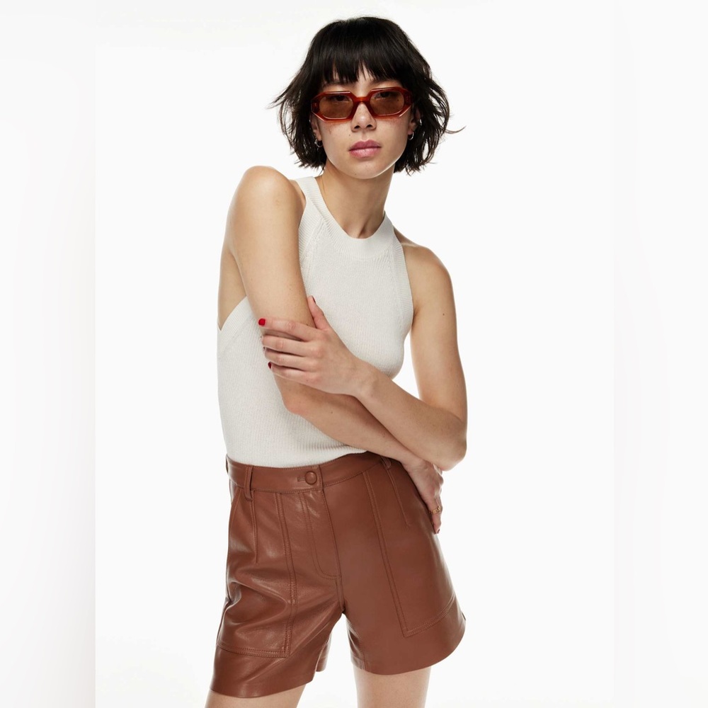 SOLD - Aritzia Wilfred | Orris Top | Birch/White | S